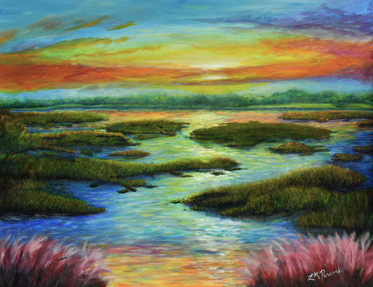 3a Sunrise on the Marsh Archival Prints